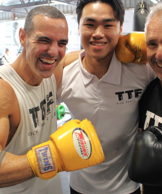 Paul, Lucas (Trainer) & Vic