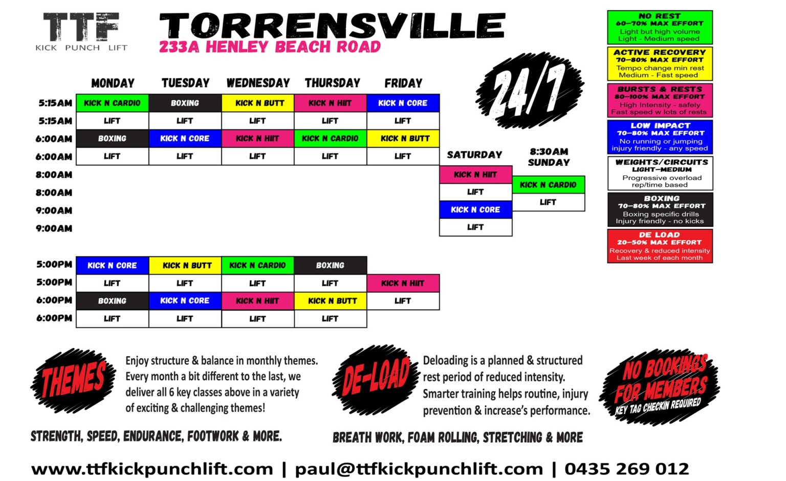 Timetable